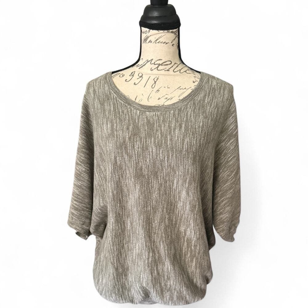 DKNY Jeans Soft Heather Green Sweater Size XL